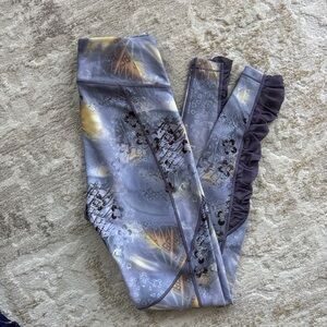 CALIA by Carrie Underwood Gray and Yellow Leggings